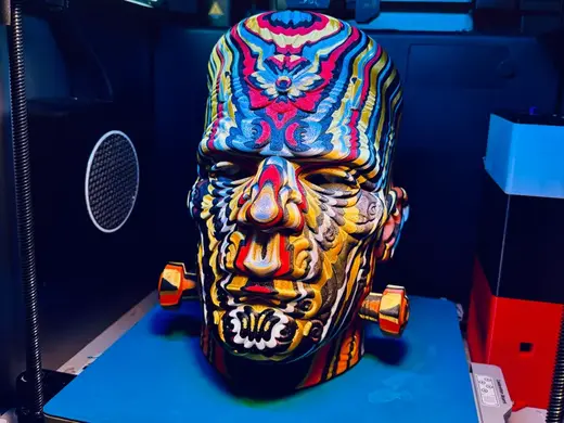 Technicolor Titan - ColorStacked Frankenstein
