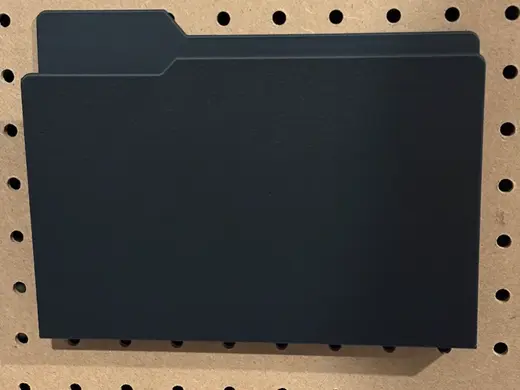 Quicksave Manila mail holder/letter organizer