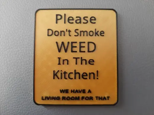 Magnet Don`t Smoke