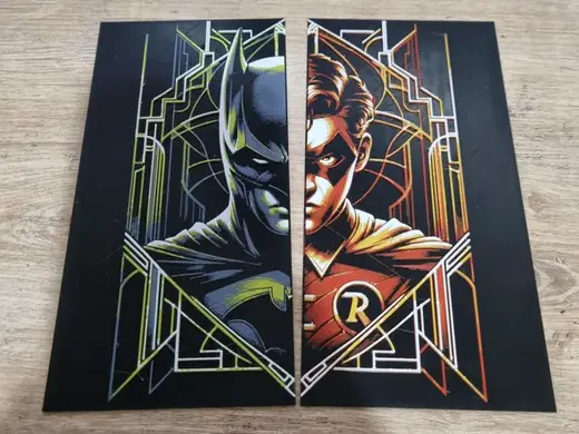 Gotham’s Guardians - ArtDeco Hueforge