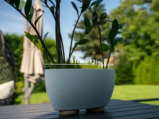 31cm / 12in Oval Pot with Drainer