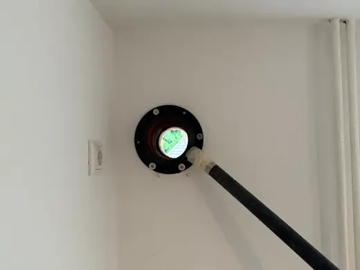 Absaugung für Kernbohrer 110cm