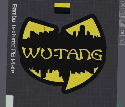 wu tang light box