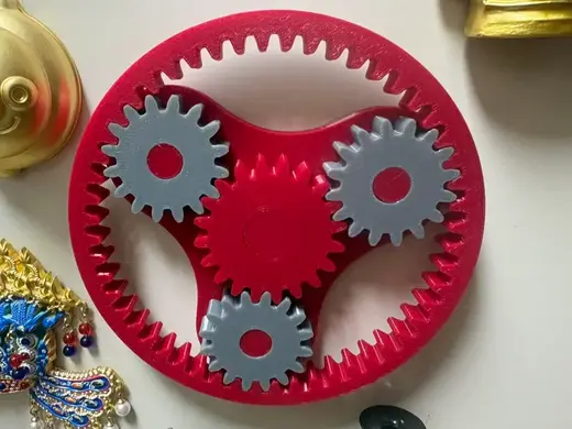 行星齿轮冰箱贴,解压玩具