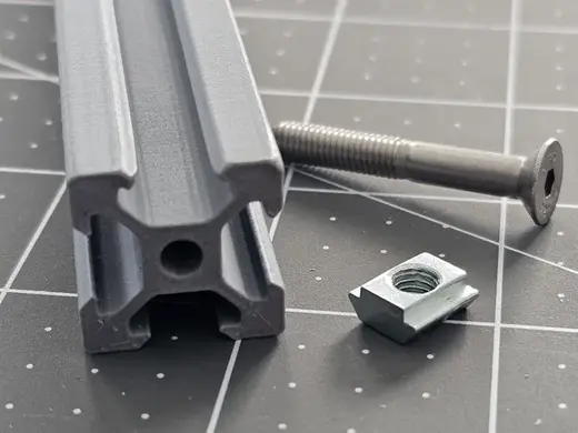 20mm x 20mm V Slot Extrusion 180mm long