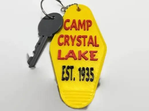 Porte-clé Vendredi 13 – Camp Crystal Lake