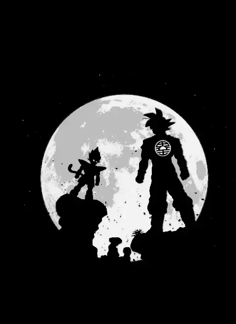 Goku / Vegeta / Wall Art / Dragon Ball Z