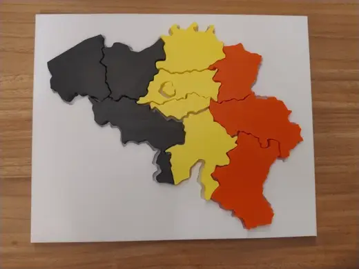 Belgium Puzzle – Learn the Provinces!