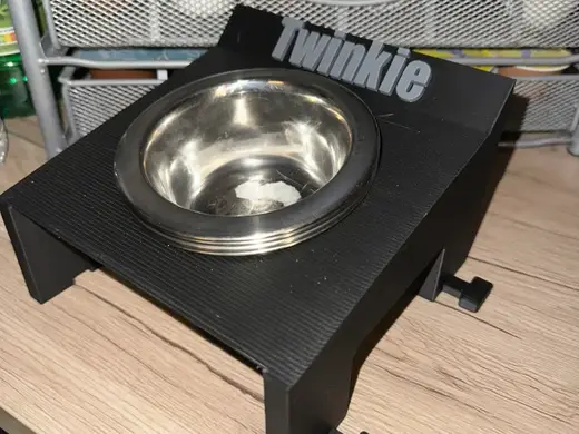 Modularer Katzenfutter-Ständer