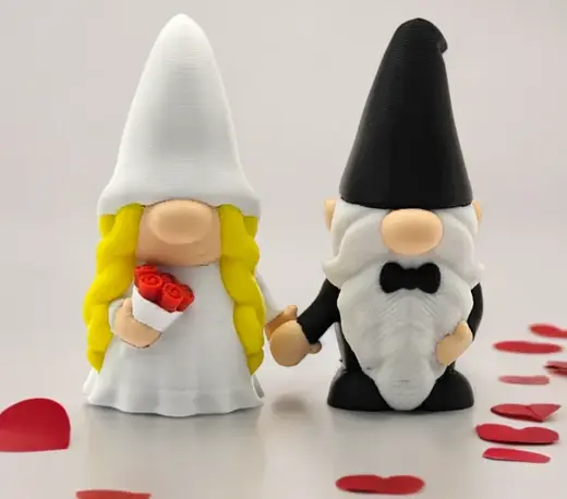 Wedding Gnomes Figurines