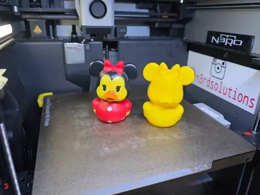 Minnie Mouse Rubber Duck