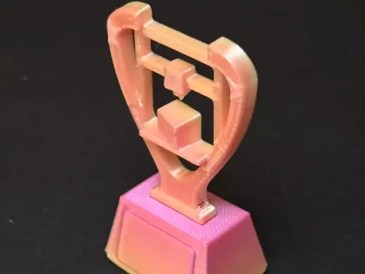 Education Course: Trophy Stamp with Nameplate