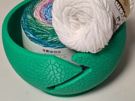 Alligator Skin Yarn Bowl