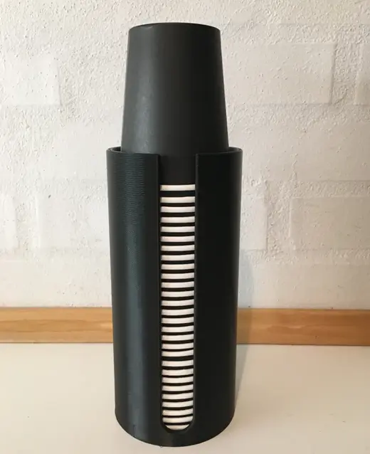 Holder for disposable cup