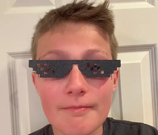 Pixel Glasses / Thug Life Glasses