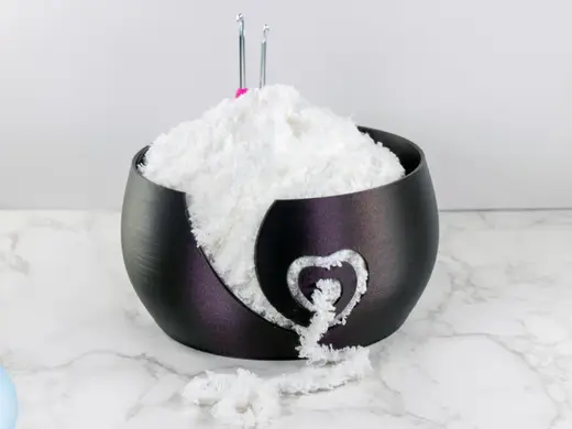 Spiral Heart Yarn Bowl