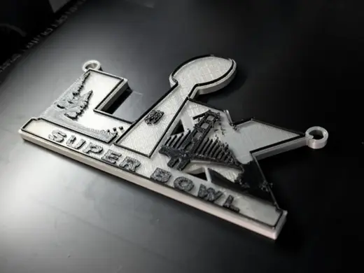 Superbowl LX Pendant for Hype Chain Links