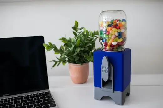 Mason Jar Candy Dispenser ( 3mf / STL )