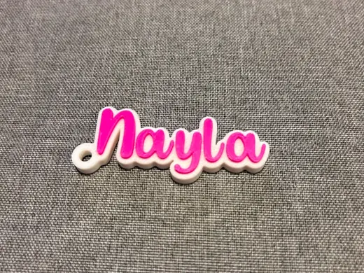 Nayla name keychain