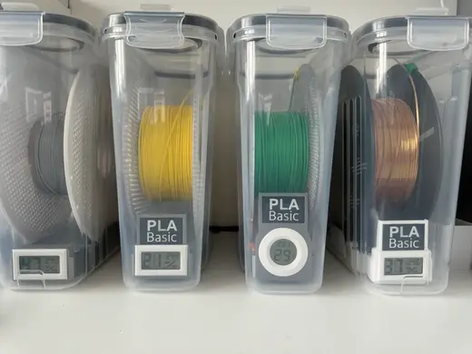 Cereal Box Hygrometer Label Desiccant