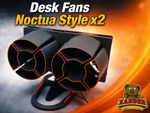 Desk Fan 120x240mm Noctua Style