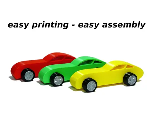 Simple toy - sports car