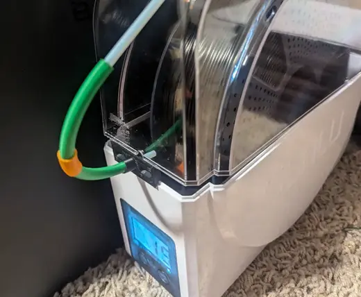Sunlu S1 Plus and S4 Filament Drier PTFE Guide