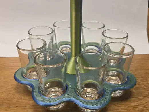 Schnappsglashalter