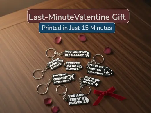 Valentine Love Keychains – Collection of 6