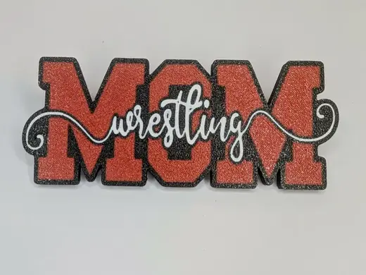 Wrestling mom Bogg gag charm