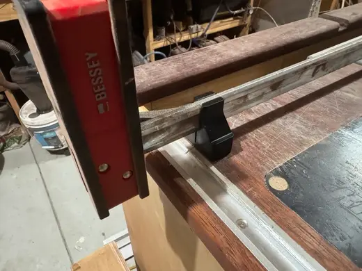 Bessey Parallel Clamp Foot - V2 Flush