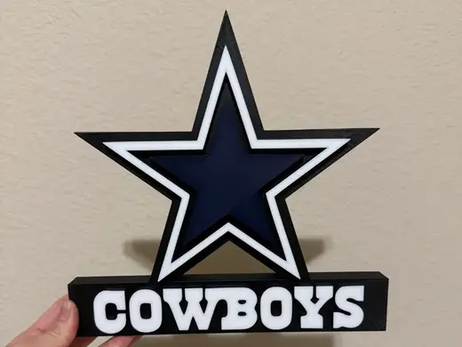 dallas cowboys logo desk model