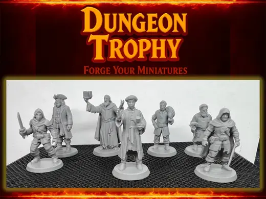 Dungeon Trophy – NPCs Miniatures Pack Vol. 2