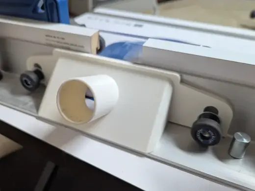 Rockler router table Festool hose adapter