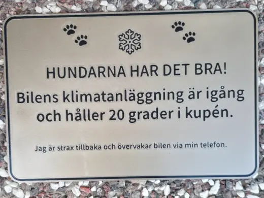 Hundarna har det bra!
