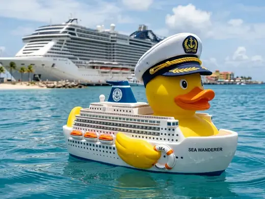 Cruise Ship Rubber Duck