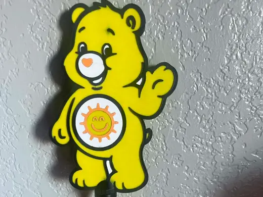 Yellow Care bear Tap to Pay