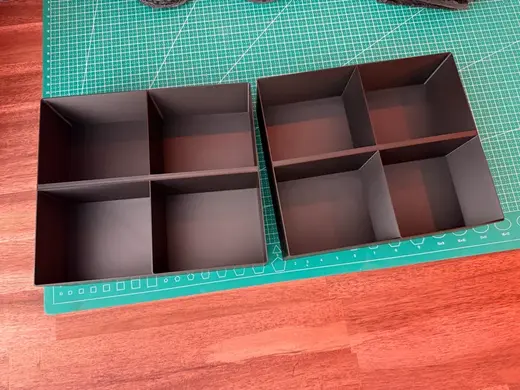Shelf Organizer Four Compartments