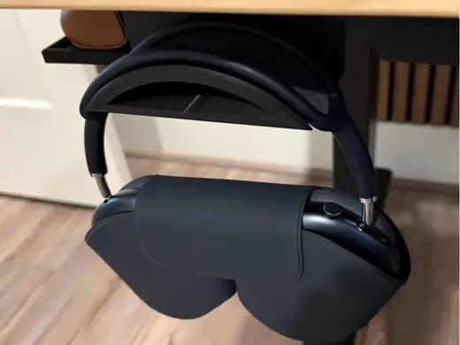 Under Desk Mounted AirPods Max Hanger