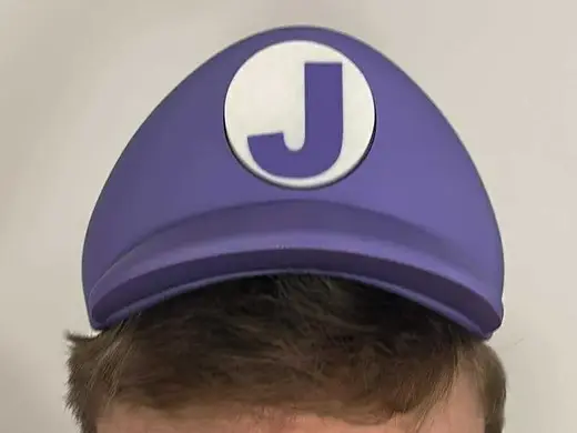 Personalized and Wearable "Mario" Style Hat