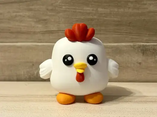 Kawaii chicken_No AMS_Multi-part