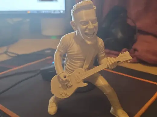 James Hetfield caricatura