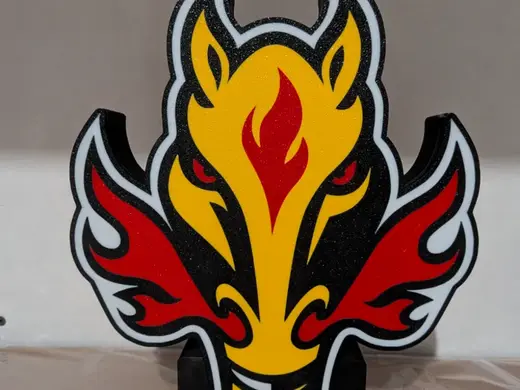 Calgary Flames Blasty Horse Lightbox