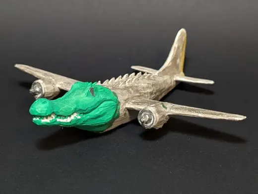 Crocodile Airplane Hybrid - Gator Jet