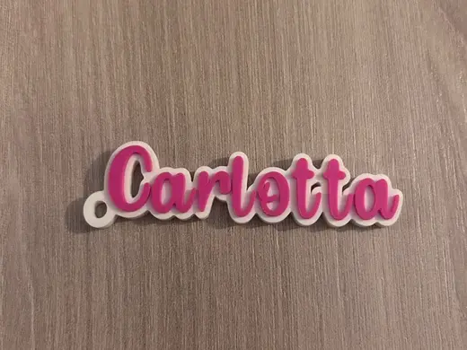 Carlotta name keychain