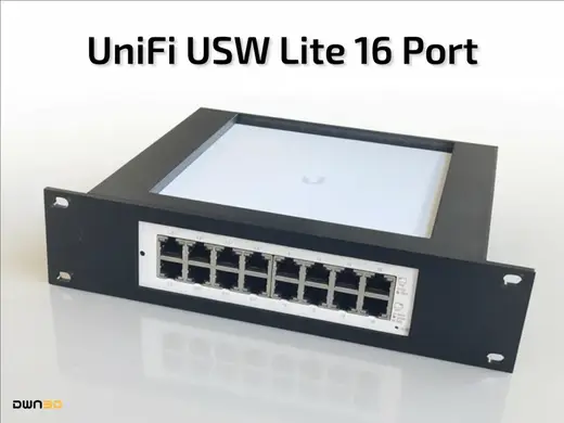 Ubiquiti UniFi USW-Lite-16-POE | 10" Rack mount