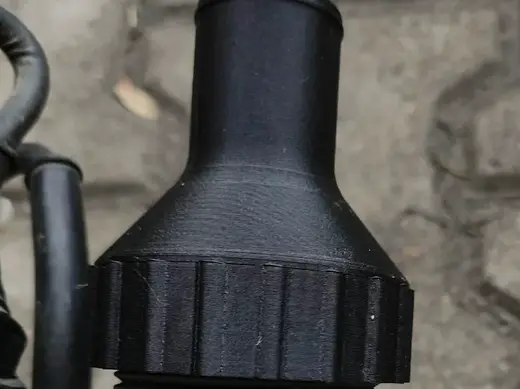 Water pump adapter to hose 1"