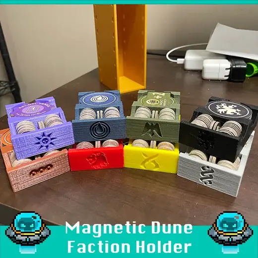 Dune Board Game Magnetic Organizers