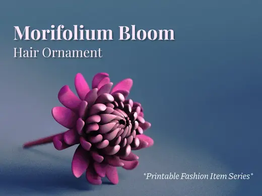 Morifolium Flower Hair Ornament