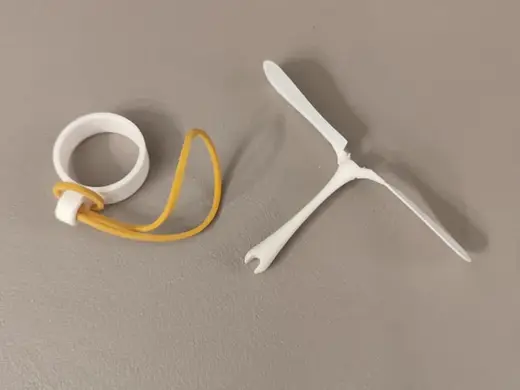 Wind-Up Fairy Spinner – Elastic Launch Pinwheel
